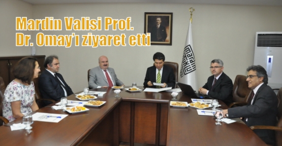 Mardin Valisi Prof. Dr. Omay’ı ziyaret etti