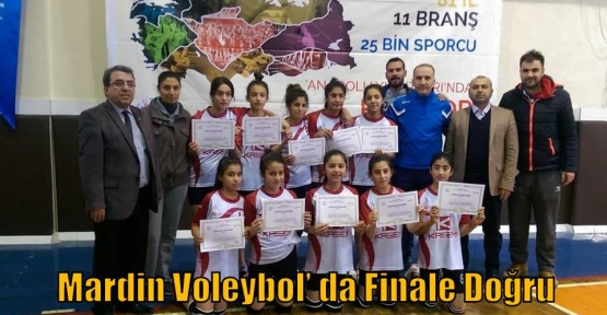 Mardin Voleybol’ da Finale Doğru