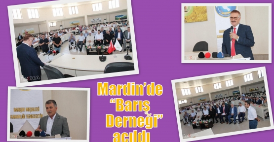 Mardin’de “Barış Derneği” açıldı  