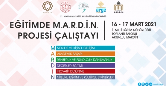 Mardin'de Eğitim Çalıştayı Düzenlenecek