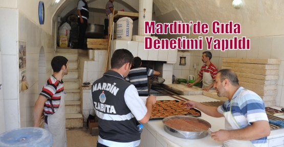 Mardin’de Gıda Denetimi