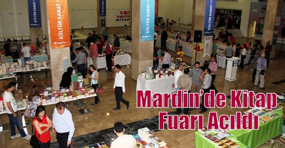 Mardin’de Kitap Fuarı Açıldı