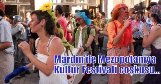 Mardin’de Mezopotamya Kültür Festivali coşkusu…