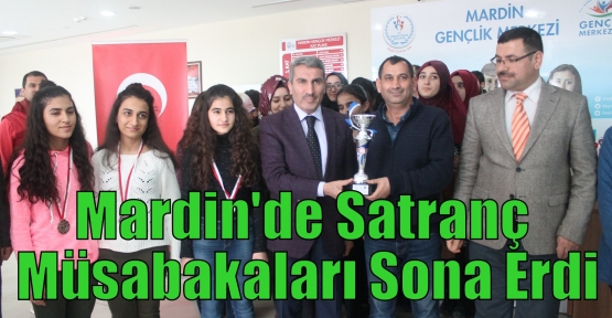 Mardin'de Satranç Müsabakaları Sona Erdi