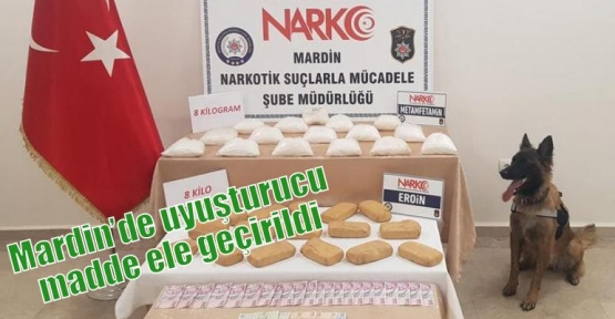 Mardin’de uyuşturucu madde ele geçirildi