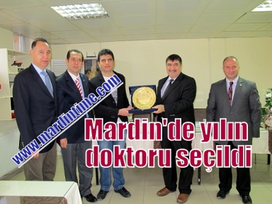 Mardin'de yılın doktoru seçildi