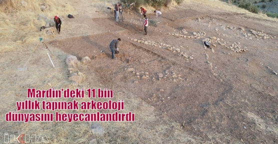 Mardin'deki 11 bin yıllık tapınak arkeoloji dünyasını heyecanlandırdı 