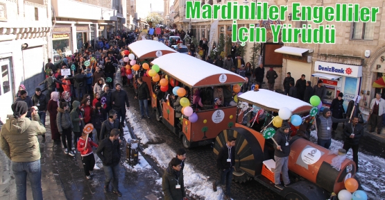 Mardinliler Engelliler İçin Yürüdü