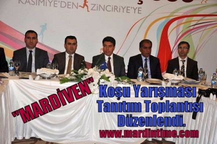 MARDİVEN“ Koşu Yarışması Tanıtım Toplantısı Düzenlendi.