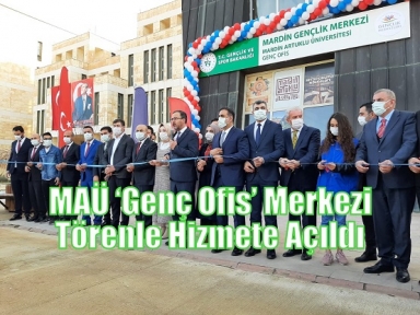 MAÜ ‘Genç Ofis’ Merkezi  Törenle Hizmete Açıldı