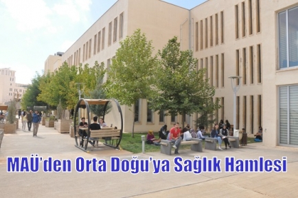 MAÜ’den Orta Doğu’ya Sağlık Hamlesi