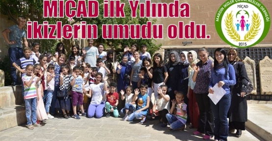 MİÇAD ilk Yılında ikizlerin umudu oldu.