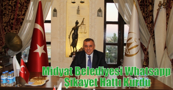 Midyat Belediyesi Whatsapp Şikayet Hattı Kurdu