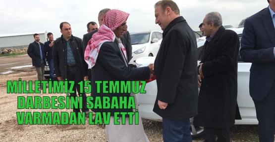 MİLLETİMİZ 15 TEMMUZ DARBESİNİ SABAHA VARMADAN LAV ETTİ