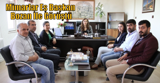  Mimarlar Eş Başkan Bozan İle Görüştü