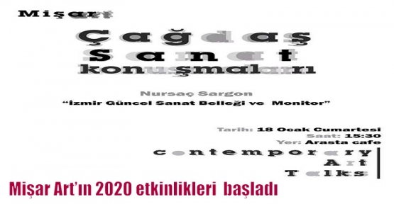 Mişar Art’ın 2020 etkinlikleri  başladı