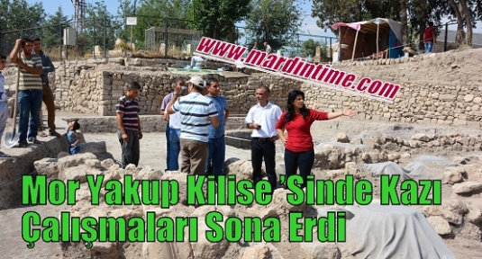 Mor Yakup Kilise ’Sinde Kazı Çalışmaları Sona Erdi