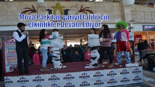 Mova Park’tan yarıyıl tatili için etkinlikle devam ediyor