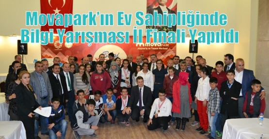 Movapark’ın Ev Sahipliğinde  Bilgi Yarışması İl Finali Yapıldı