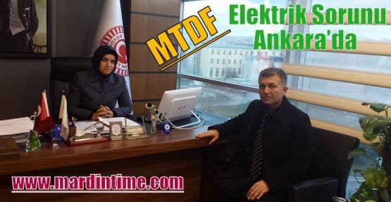 MTDF Elektrik Sorunu İçin  Ankara’da 
