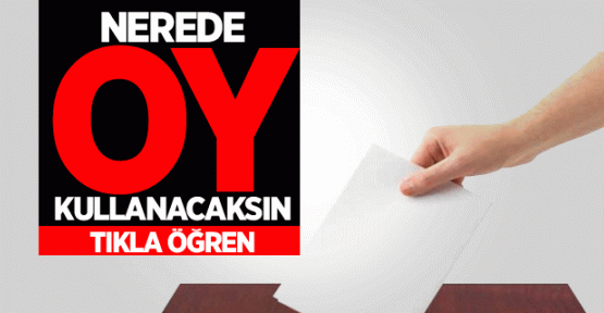 Nerede Oy Kullanacağım YSK 2015 Sandık Sorgulama