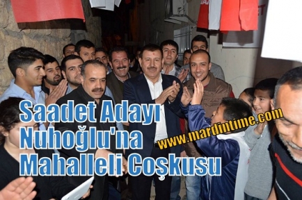 Nuhoğlu'na  Mahalleli Coşkusu