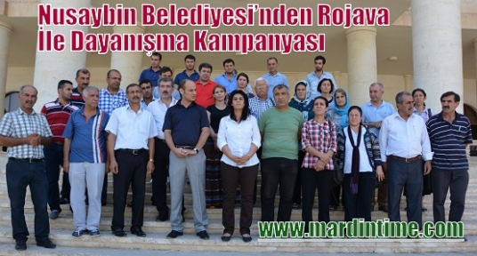 Nusaybin Belediyesi’nden Rojava İle Dayanışma Kampanyası