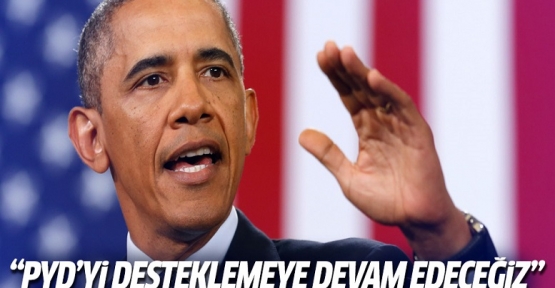 Obama'dan PYD'ye destek vermeye devam edeceğiz mesajı