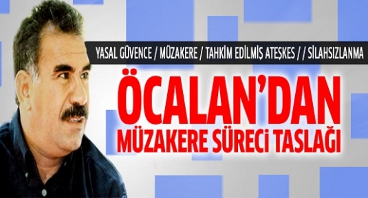 Öcalan, Müzakere Süreci Taslağı’nı anlattı