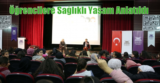 Öğrencilere Sağlıklı Yaşam Anlatıldı