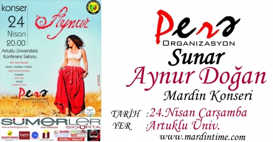 Pera Organizasyon Farkıyla Mardin 'de Aynur Doğan Konseri