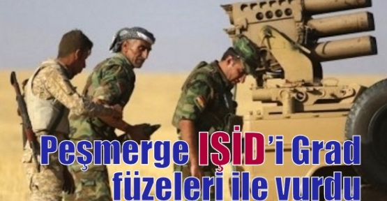 Peşmerge IŞİD’i Grad füzeleri ile vurdu