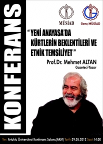 Prof. Dr.Mehmet ALTAN Müsiad’ın Konuğu Olarak Mardin’e Geliyor