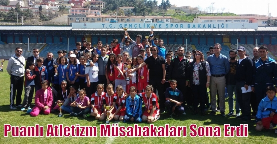 Puanlı Atletizm Müsabakaları Sona Erdi