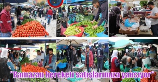 “Ramazan bereketi satışlarımıza yansıyor“