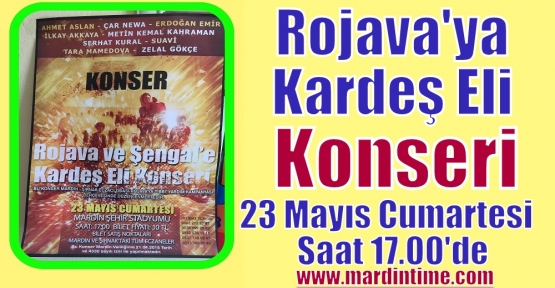 Rojava'ya Kardeş Eli Konseri