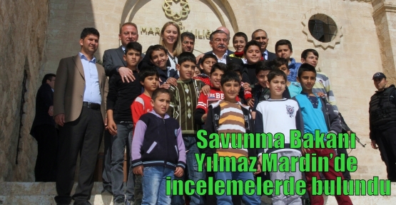 Savunma Bakanı Yılmaz Mardin’de incelemelerde bulundu