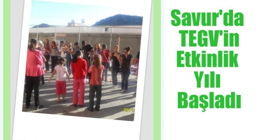 Savur'da TEGV'in Etkinlik Yılı Başladı