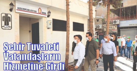 Şehir Tuvaleti Vatandaşların Hizmetine Girdi