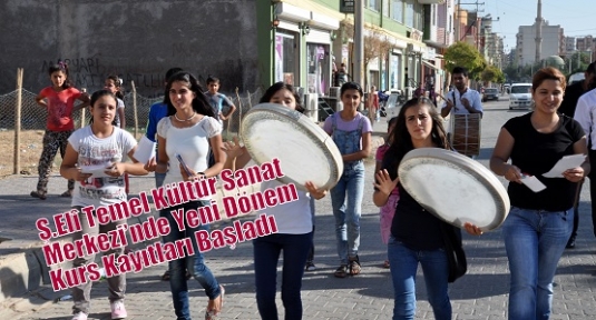 Ş.Elî Temel Kültür Sanat Merkezi’nde Yeni Dönem Kurs Kayıtları Başladı