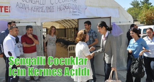 Şengalli Çocuklar İçin Kermes Açıldı