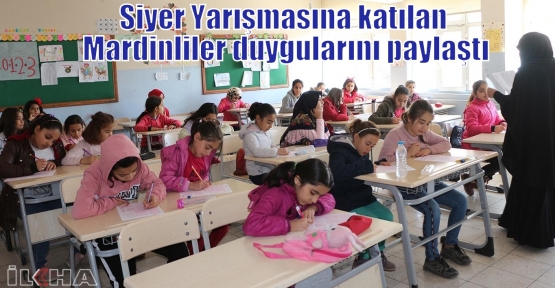 Siyer Yarışmasına katılan Mardinliler duygularını paylaştı 