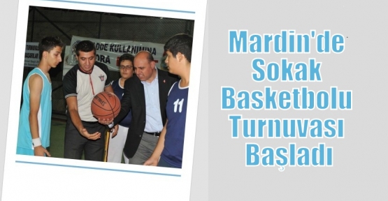 Sokak Basketbolu Turnuvası Başladı