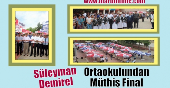 Süleyman Demirel Ortaokulundan Müthiş Final