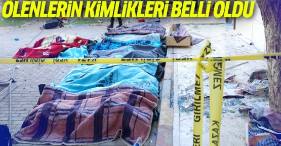 Suruç'ta ölenlerin kimlikleri açıklandı!