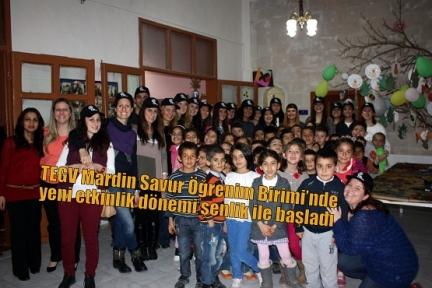 TEGV Mardin Savur Öğrenim Birimi’nde  yeni etkinlik dönemi şenlik ile başladı