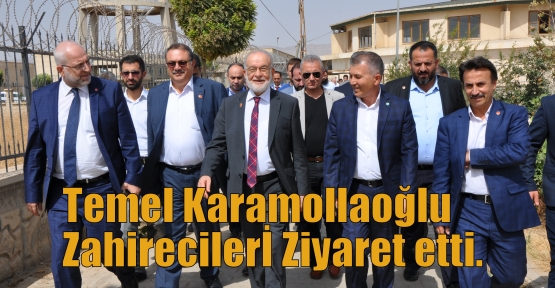               Temel Karamollaoğlu  Zahirecilerİ Ziyaret etti.