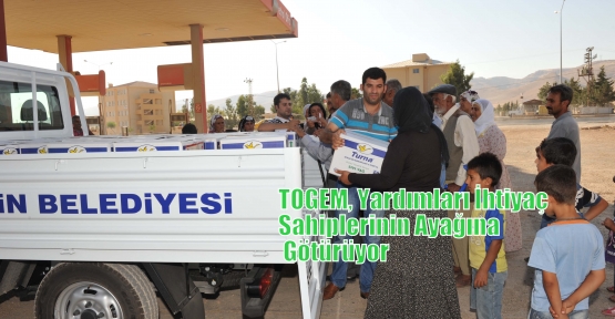 TOGEM, Yardımları İhtiyaç  Sahiplerinin Ayağına Götürüyor