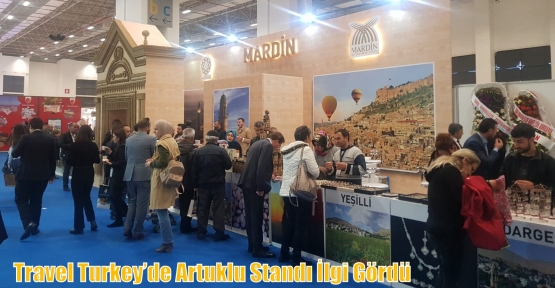 Travel Turkey’de Artuklu Standı İlgi Gördü