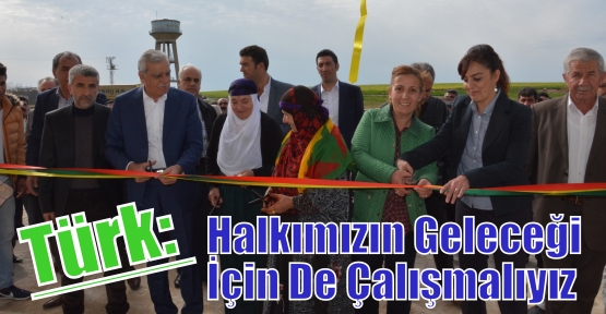 Türk: Halkımızın Geleceği İçin De Çalışmalıyız